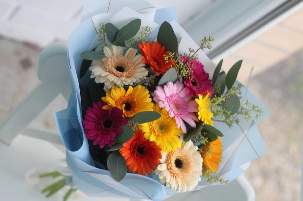 Букет цветов из: Герберы в Печенге