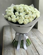 Букет 35 Белых роз в Печенге