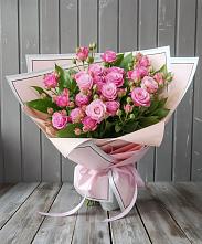 Букет Розовый кустик #REPLACE_PRED# Печенге