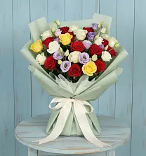 Букет цветов из:  Розы в Печенге