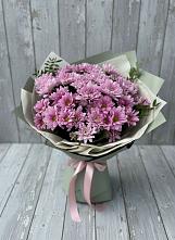 Букет цветов из:  Хризантемы #REPLACE_PRED# Печенге