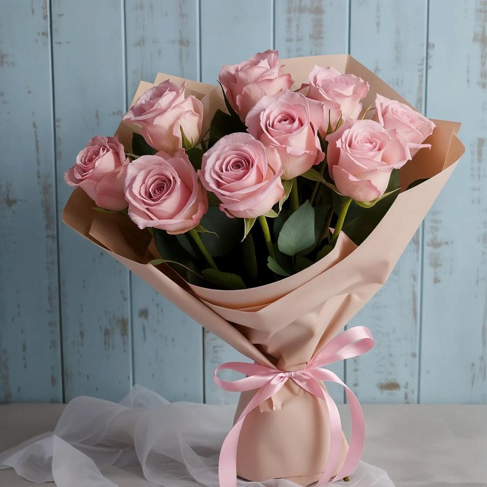 Букет цветов из: Розы в Печенге