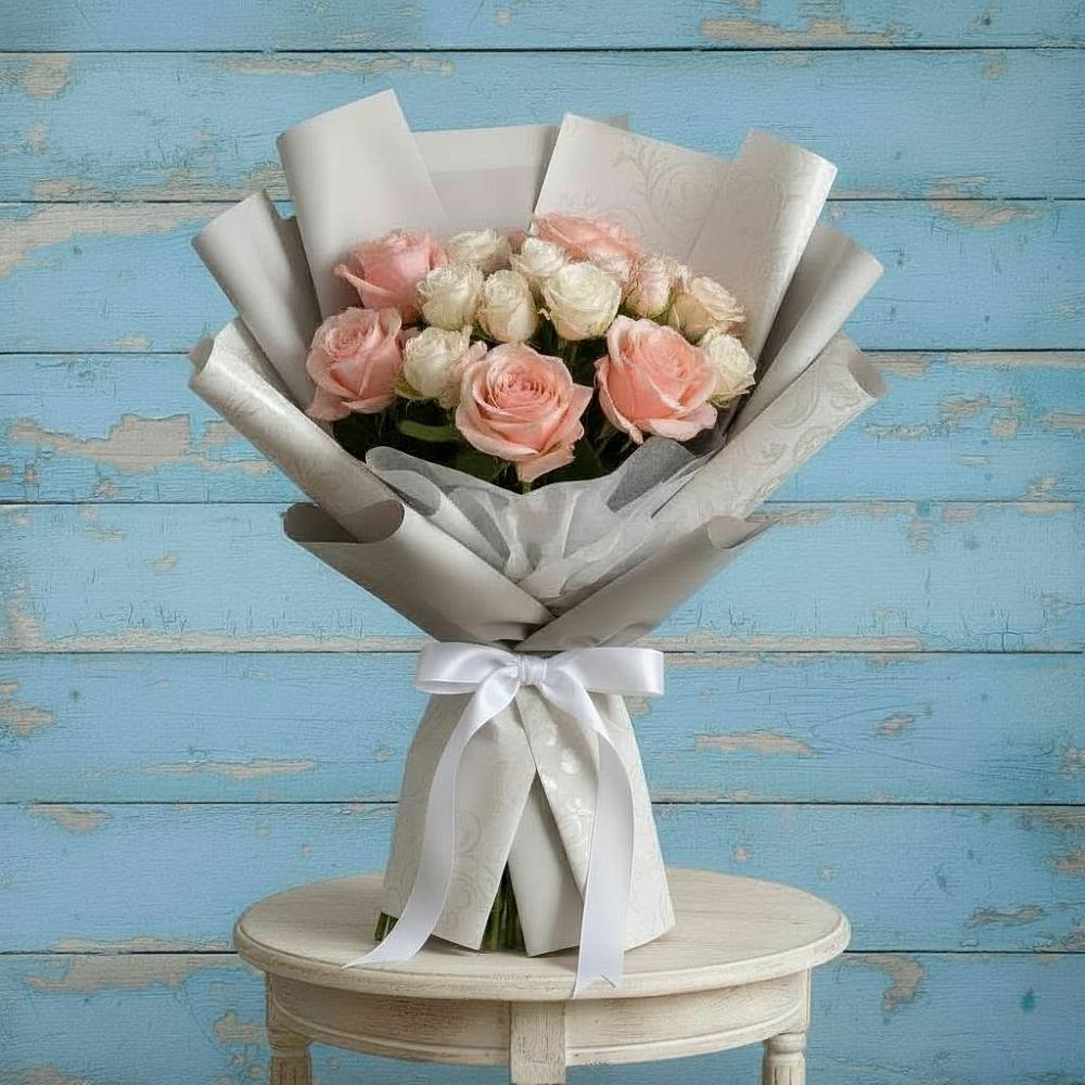 Букет цветов из: Розы в Печенге