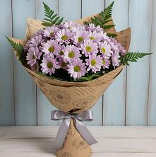 Букет цветов из:  Хризантемы в Печенге