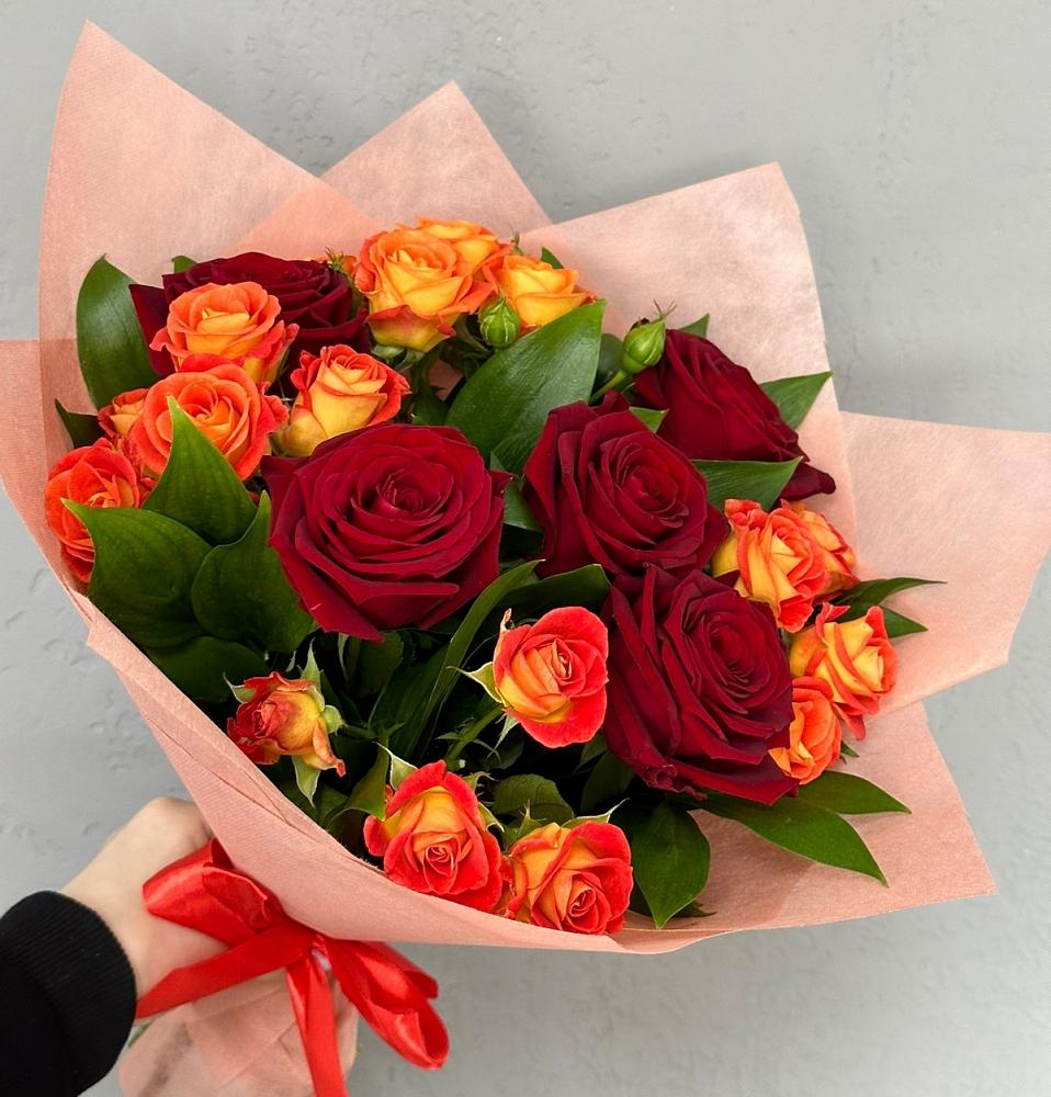 Букет Любовь и восторг в Печенге