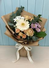 Букет цветов из:  Герберы и Хризантемы #REPLACE_PRED# Печенге