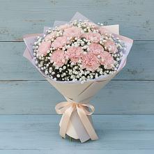Букет цветов из:  Гвоздики в Печенге
