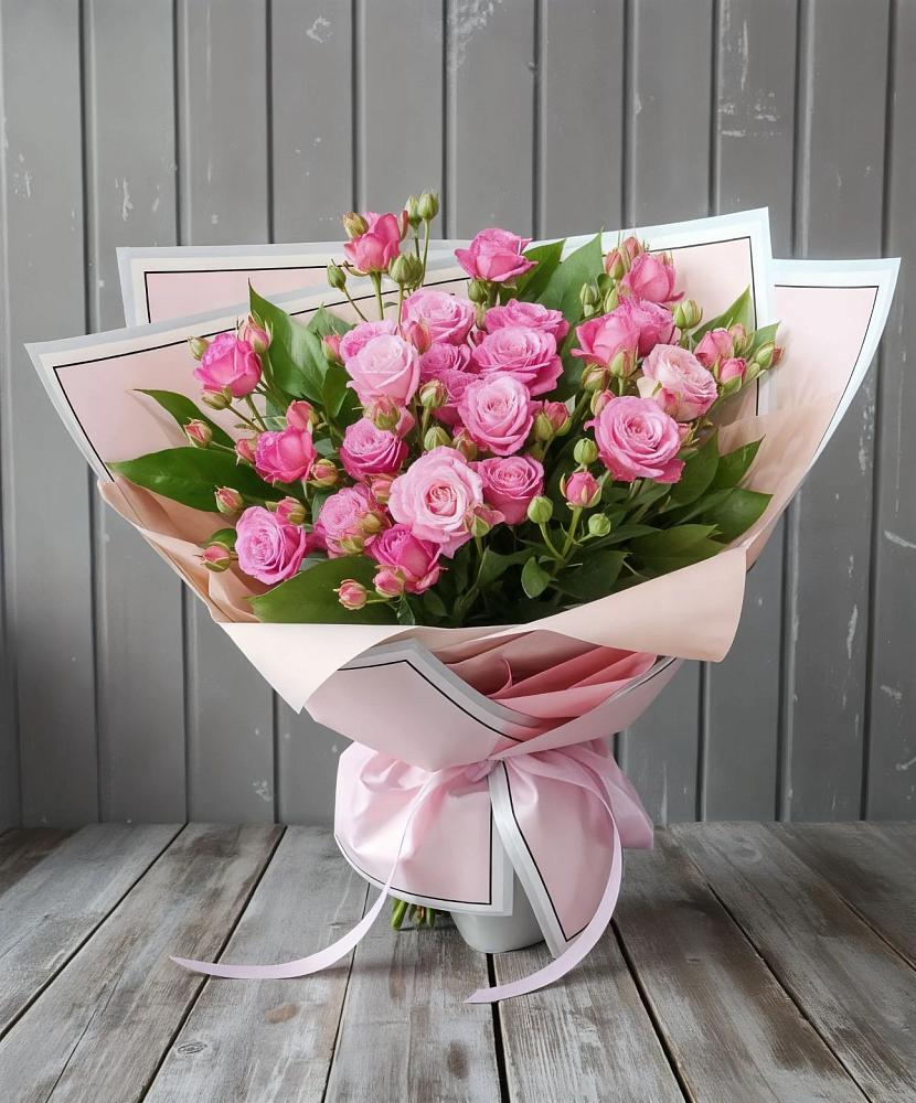 Букет Розовый кустик в Печенге