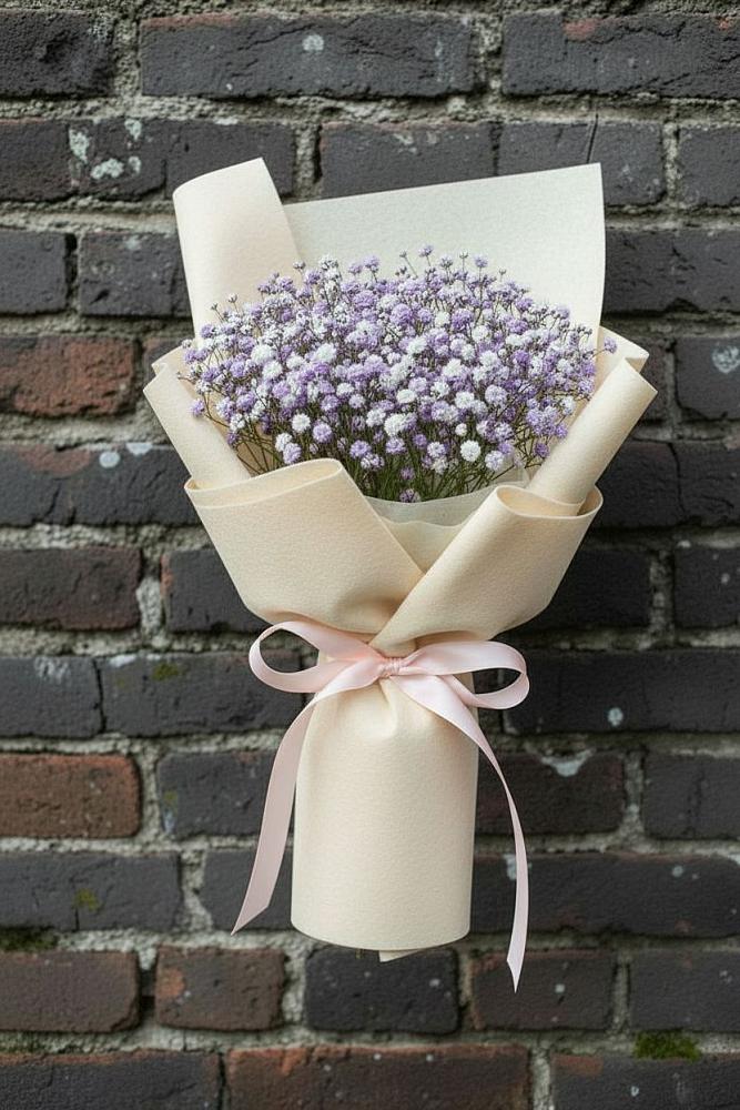 Букет цветов из: Гипсофила в Печенге