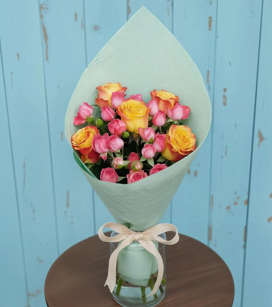 Букет цветов из: Розы в Печенге