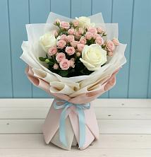 Букет цветов из:  Розы в Печенге