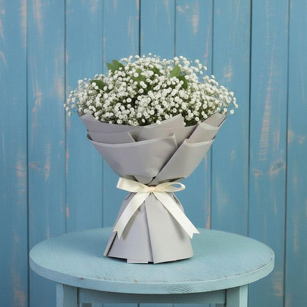 Букет цветов из: Гипсофила в Печенге