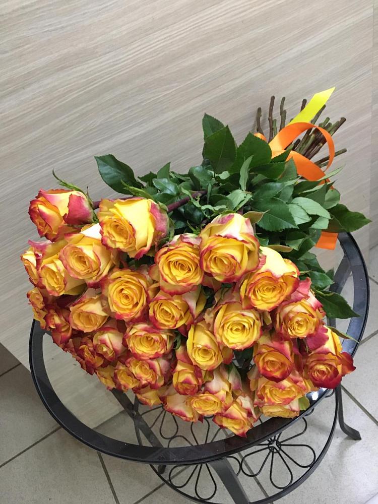 Букет Желтые розы в Печенге