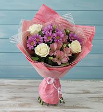 Букет цветов из:  Герберы в Печенге