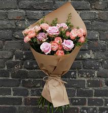 Букет цветов из:  Розы в Печенге