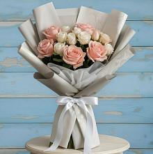 Букет цветов из:  Розы в Печенге