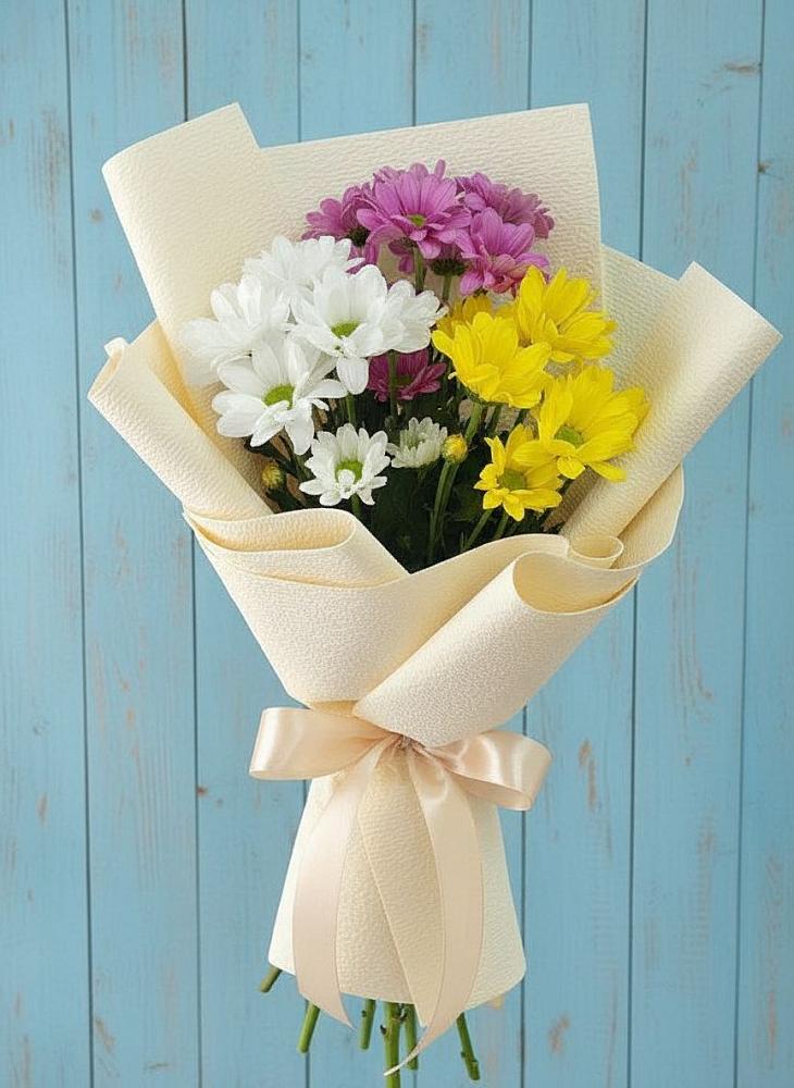 Букет цветов из: Хризантемы в Печенге