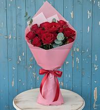 Букет цветов из:  Розы в Печенге