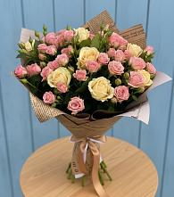 Букет цветов из:  Розы #REPLACE_PRED# Печенге