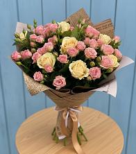 Букет цветов из:  Розы в Печенге