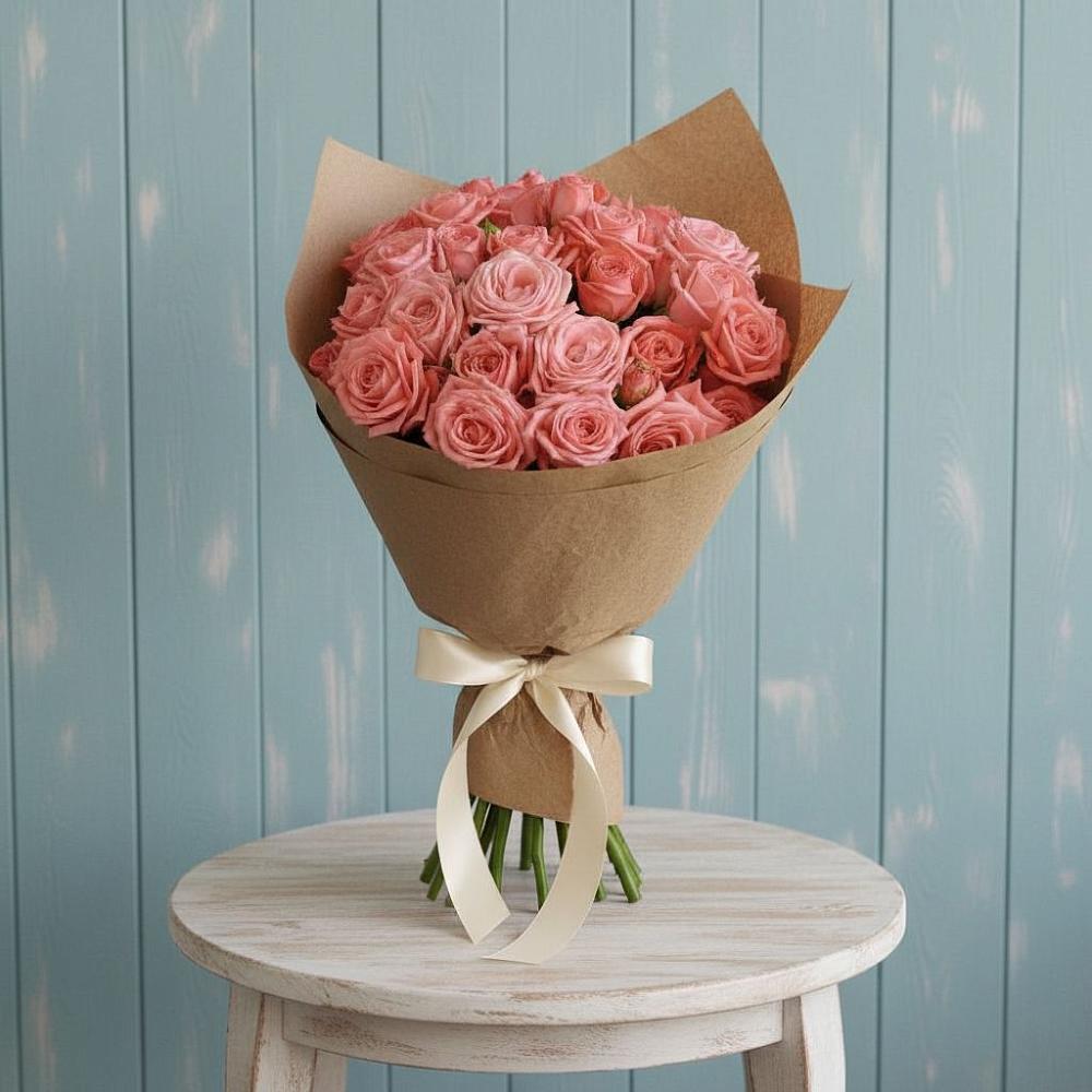 Букет цветов из: Розы в Печенге