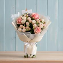 Букет цветов из:  Розы в Печенге